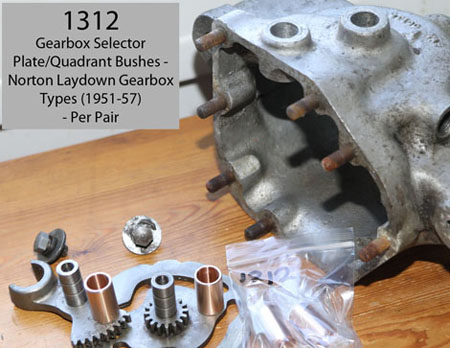 Gearbox Selector Bearngs for laydown type gearbox